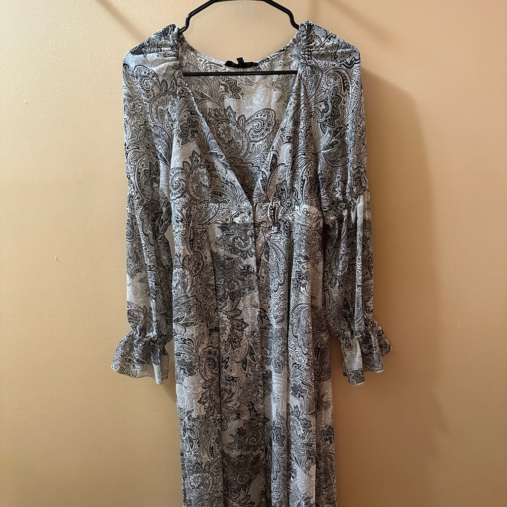 Olivaceous Button Down Dress, medium